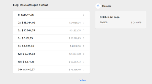 MercadoPago Cuotas